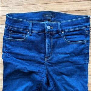 Ann Taylor Women's Frayed Hem Ankle Jeans 2